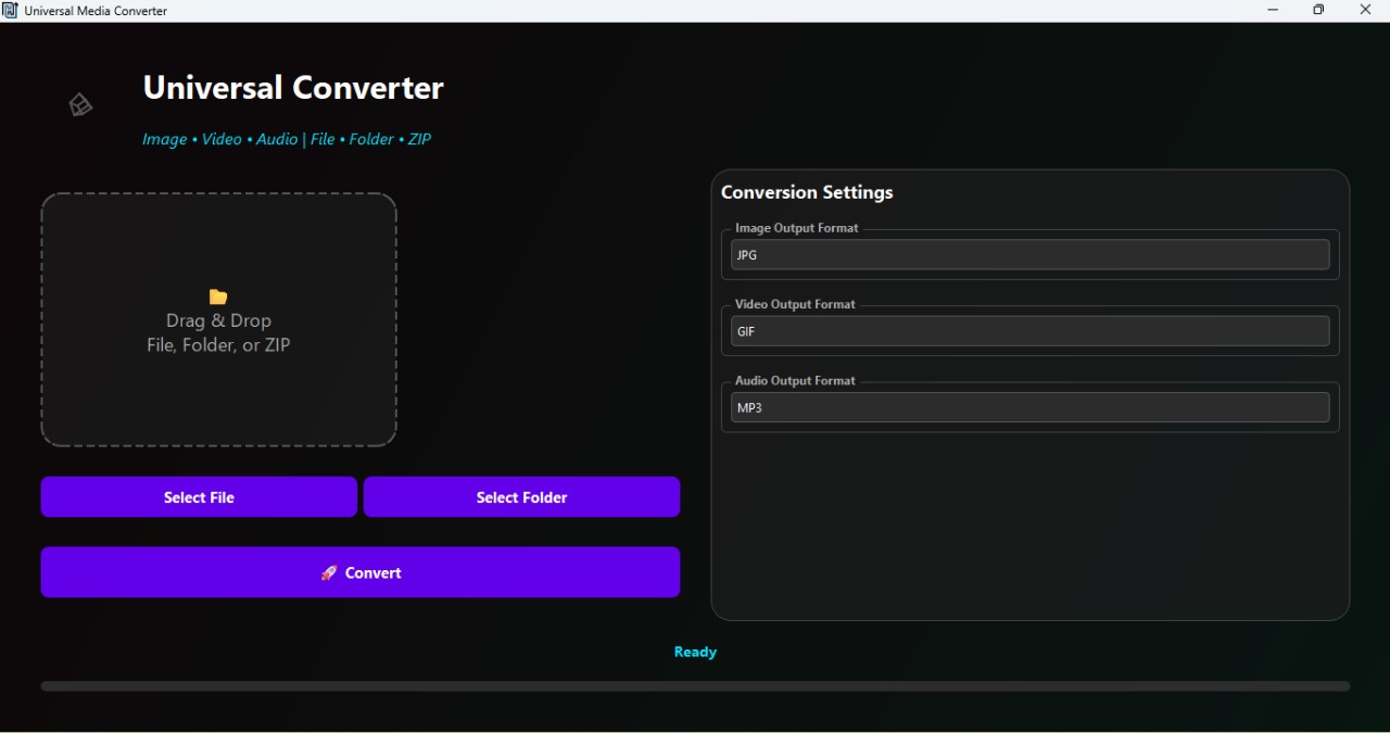Universal Media Converter